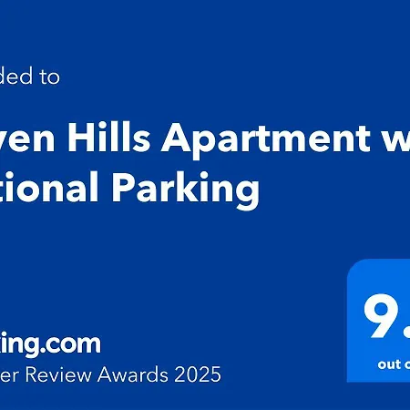 Seven Hills With Optional Parking *